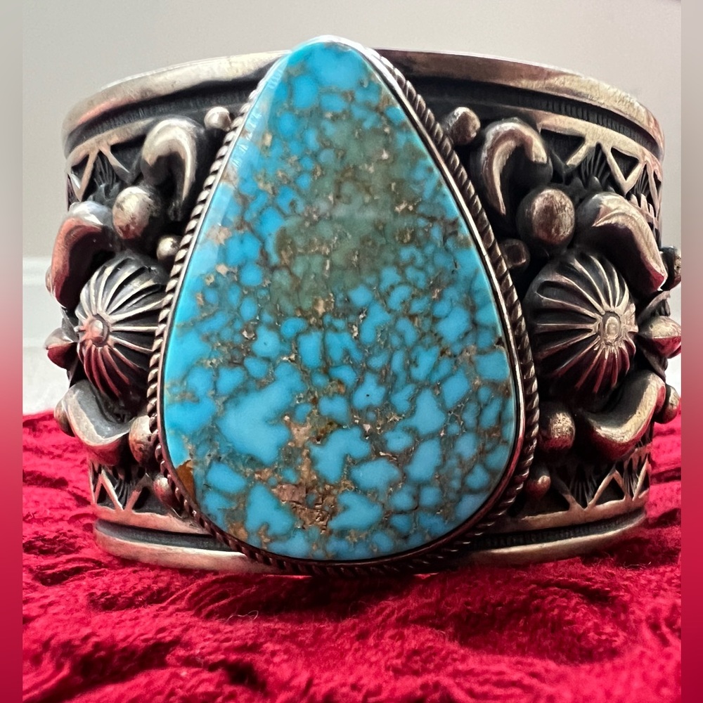 Native American Turquoise Cuff Bracelet